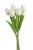 Svazek pěnových tulipánů s listy dl. 32cm - 5ks