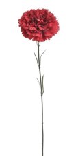 Umělý kvetoucí karafiát, květ Ø 9cm/dl.45cm