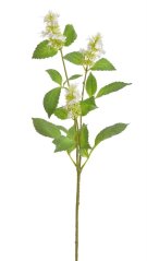 Umělá kvetoucí pačule 3 květy, dl. 75cm