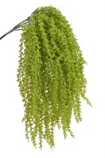 Umělá převislá větvička zeleně dl. 44cm - 6ks