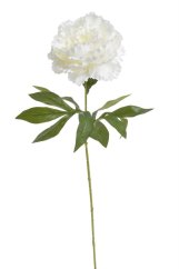 Umělá pivoňka na stonku, hlavička Ø15cm/dl.68cm