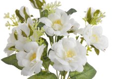 Umělá kytice rmini růžiček, květ 5cm dl. 32cm