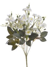 Kytice umělých drobných růžiček s doplňky dl.35cm 163CAN33-28/1_01