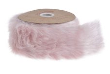 Dekorace stuha z umělého chlupu 6cm/dl.2m