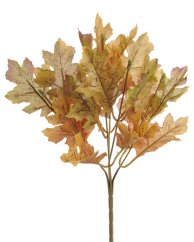 Umělé podzimní větvičky dubu dl. 34cm _104