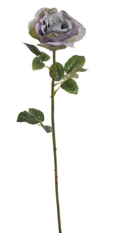 Umělá květina  růže na stonku LUX dl. 67cm
