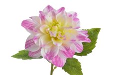 Umělá květina kvetoucí dahlie, květ Ø 12cm, dl.56cm