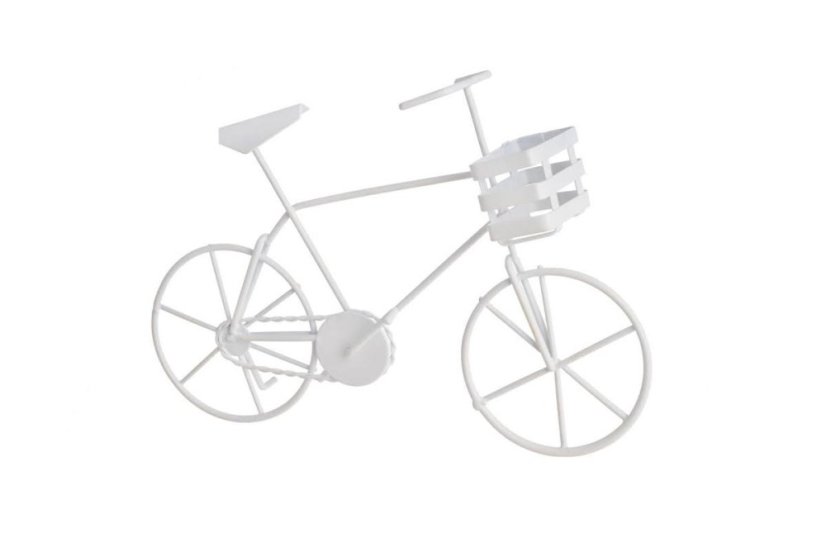 Dekorace kovové jízdní kolo 18cmL x 4,2cmW x 13cmH