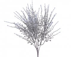 Umělá rostlina s drobnými lístky, 41 cm, 5 větviček, barva 03
