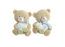 Dekorace figurka medvěd magnet 4,5cm