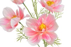 Umělá kvetoucí květina, květ Ø 11cm, zápich dl. 86cm