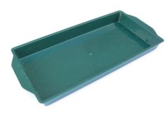 Plastová obdélníková miska oasis sandwich  24x12cm - zelená