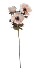 Umělý kvetoucí anemon, květ Ø 10 cm, dl.56 cm