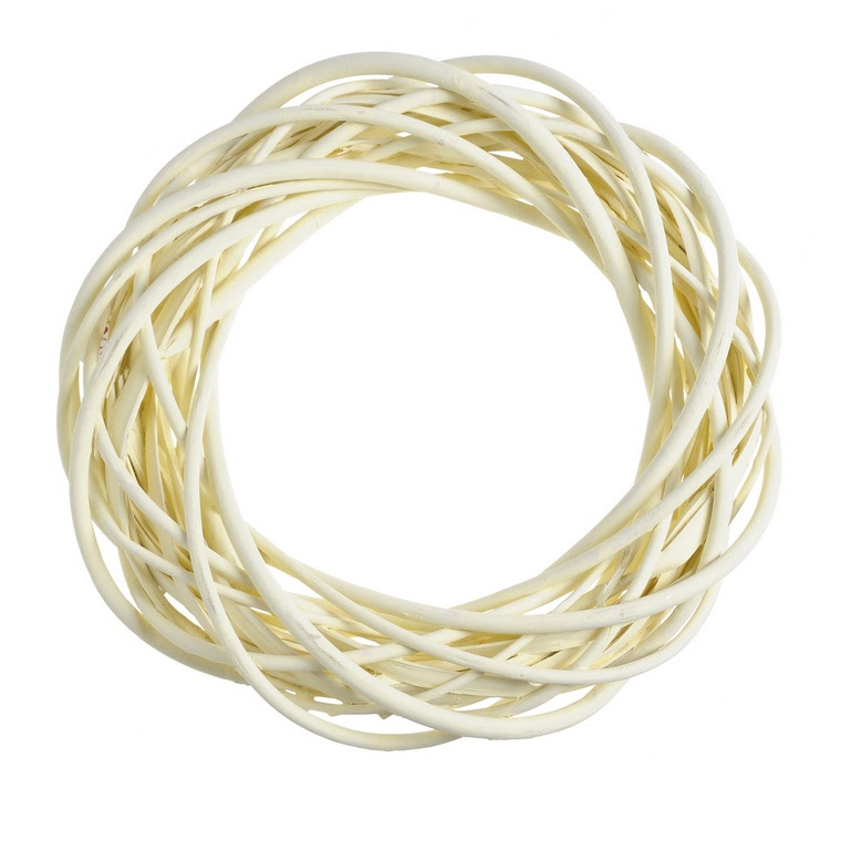 Věnec z barveného proutí Ø 30 cm _YL