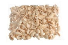 Přírodní bělený materiál Ear pod wyb. 4 - 5cm - 500g