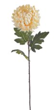 Umělá kvetoucí chryzantéma na stonku, hlavička Ø14cm/celkem dl.83cm