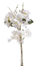 Svazek Umělých rozkvetlých větviček jabloně dl. 50cm - 3ks