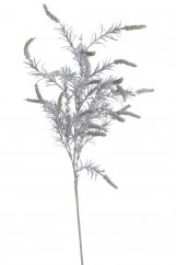 Umělá rostlina větvička traviny s květy dl. 93cm_2038