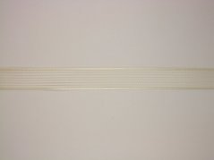 Jednobarevná plátnová stuha s monofilem 1,5cm/10m