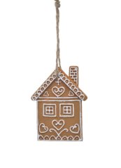 Domek jako z perníku 5,5cmLx0,8cmWx7cmH - závěs