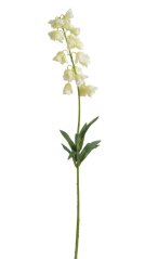 Umělé kvetoucí zvonky,  květ Ø 4cm, zápich dl. 98cm