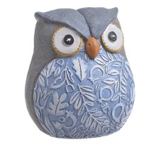 Dekorace figurka sova 12cm - polyresin