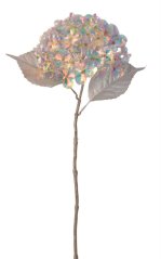 Opalizující hortenzie na stonku, květ  Ø 18cm, dl.celkem 62cm