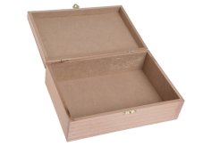 Dřevěná dekorativní krabička 22cmL x 15cmW x 7cmH