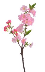 Umělá kvetoucí větvička višně dl. 50cm