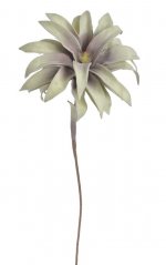 Květ z pěnové hmoty na drátěném stonku dl.65cm