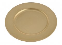 Plastový talíř na aranžování Ø 33cm_GLD