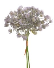 Svazek 3 kusů kvetoucí umělé zeleně dl. 33cm