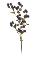 Umělá větvička s bodláky dl. 86cm