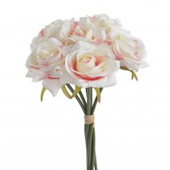 Umělá růže svazek 6 stonků, hlavička Ø 7cm, dl.celkem 23 cm_02