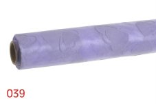 Dekorace organza flokovaná s potiskem 36cm/dl. 7m