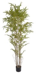 Umělý bambus v květináči Ø 18cm x 14,5cmH, celkem 187cmH