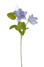 Umělý rozkvetlý clematis dl.61cm