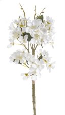 Svazek Umělých rozkvetlých větviček jabloně dl. 50cm - 3ks