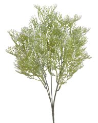 Keřík kvetoucí umělé zeleně 47cmH