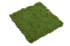 Dekorace - koberec z umělého mechu 50cmLx50cnWx4,5cmH s možností propojení