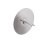 Bodec pod adventní svíčku Ø 5,3cm - 4ks_SLV