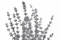 Umělá barvená a glitrovaná levandule dl. 32cm