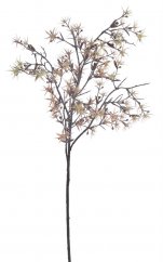 Umělá rostlina členitá větev s květy ve tvaru hvězdiček dl. 94cm