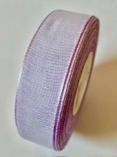 Plátnová jednobarevná stuha 2,5cm/25m