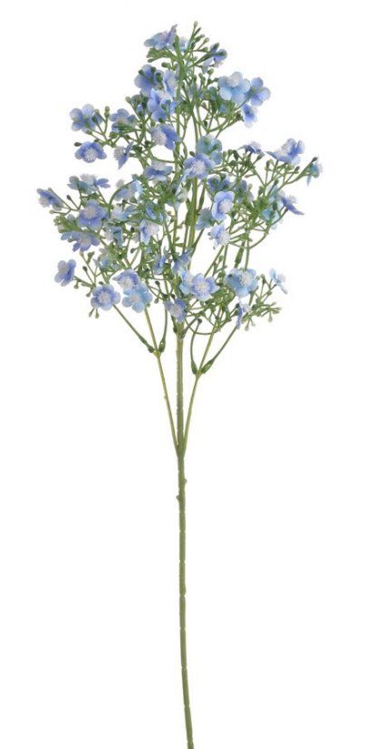 Luční květina 70cm - modrá 08
