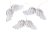 Vánoční dekorace andělská křídla dl. 7cm - závěs