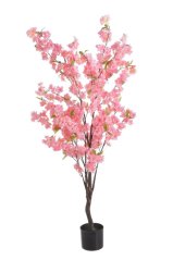 Umělá sakura stromek v květináči 140cm