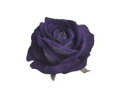 Velká hlavička umělé polorozvité růže Ø 8cm, 6ks, barva 37