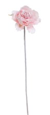 Krajková pivoňka retro, Ø 10 cm, dl. 60 cm