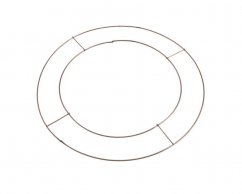 Drátěný dvojitý kovový kruh ∅ 25,5cm x tl. 0,2cmW